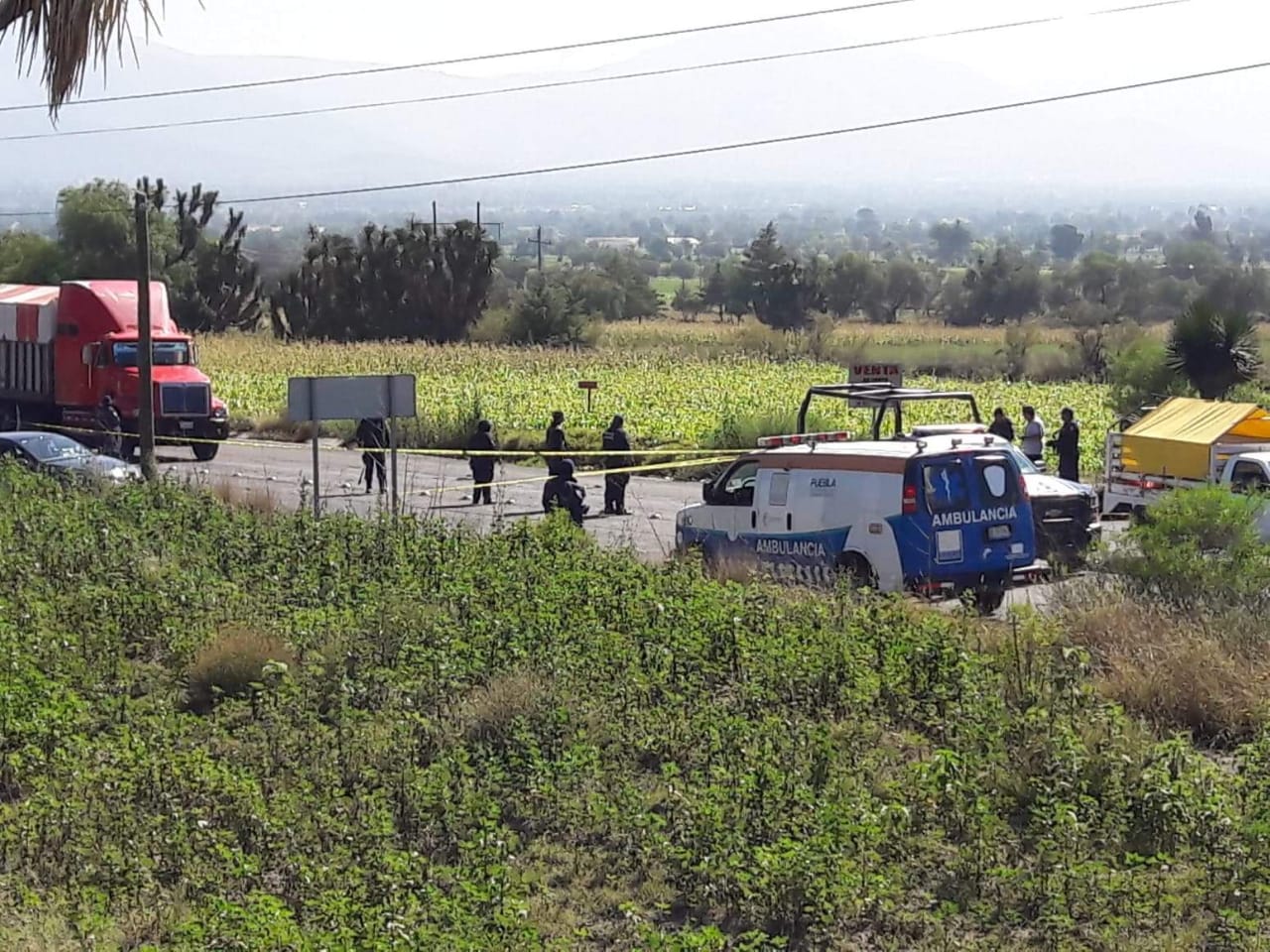 Ejecutan a dos hombres en Tecamachalco