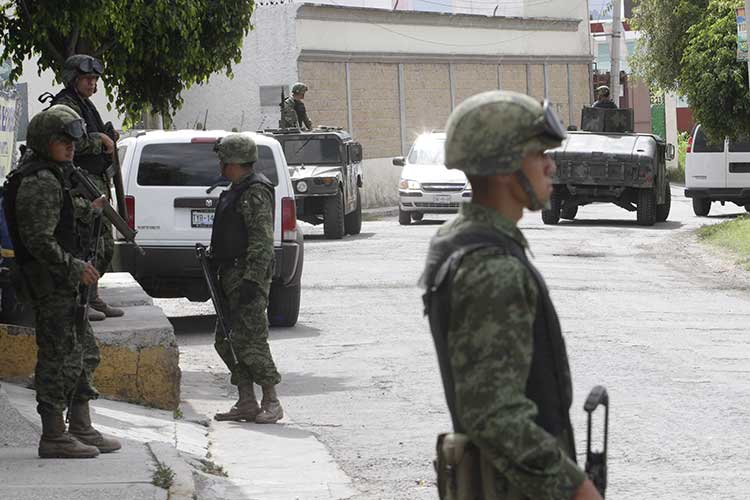 Realiza Ejército cateo a un domicilio en San Andrés Cholula