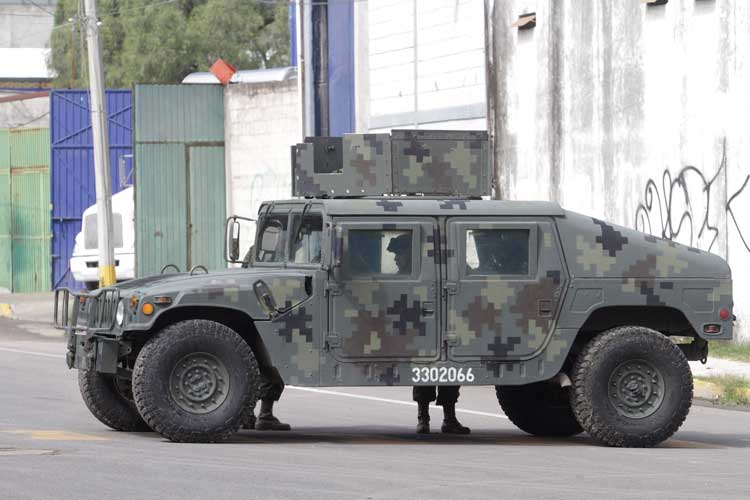 Ejército patrulla calles de Tehuacán ante hechos delictivos