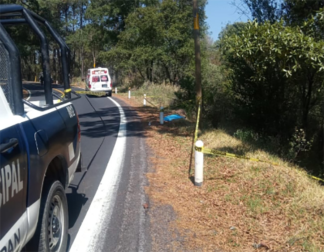 Dejan dos ejecutados en distintas partes de Tlahuapan