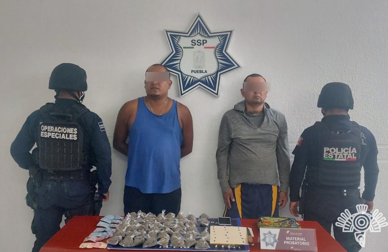 Caen El Borrego y El Cholo con cocaína en Granjas de San Isidro