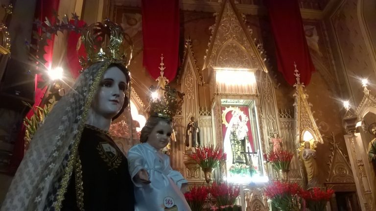 Celebran en grande los municipios poblanos a la Virgen del Carmen