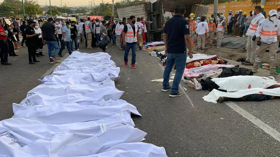 Ya son 11 dominicanos reconocidos en accidente de migrantes en Chiapas 