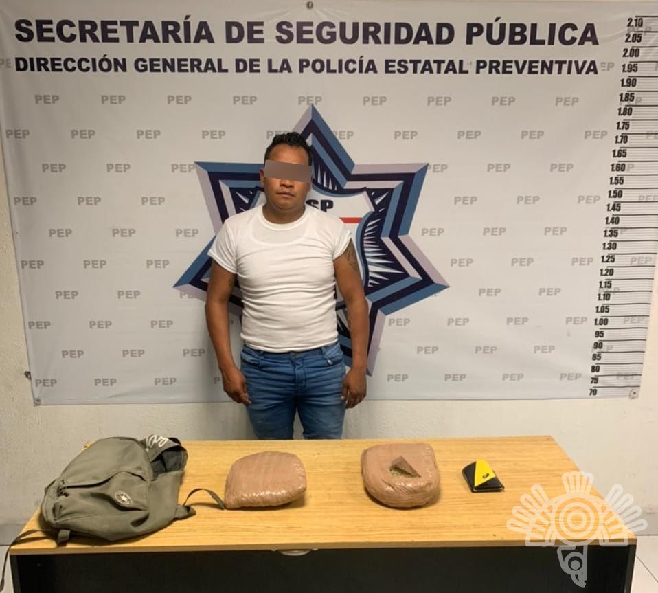 Cae El Güero, presunto extorsionador y narcomenudista
