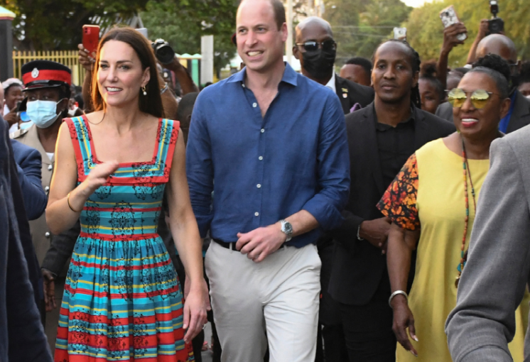 La visita de William y Kate a Jamaica