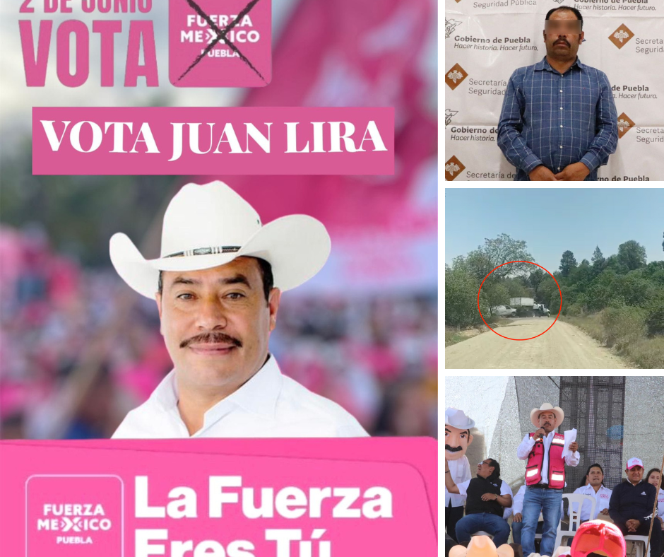 Catean en Hidalgo rancho de Juan Lira, candidato a alcalde de Chignahuapan