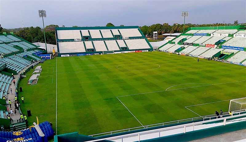 El estadio olímpico de la ciudad de Tapachula, ahora habilitado