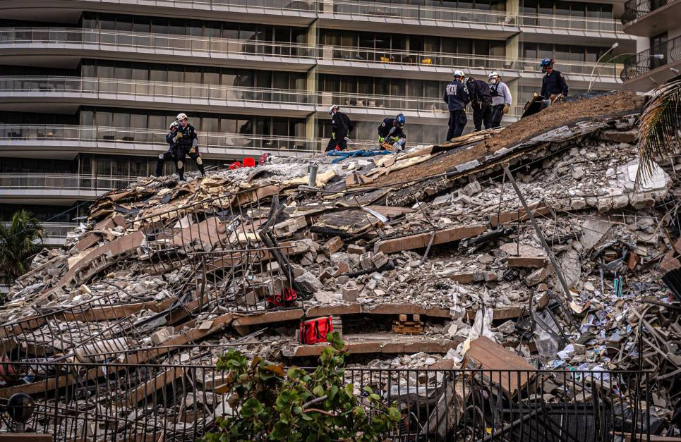El edificio en Surfside, Florida será demolido