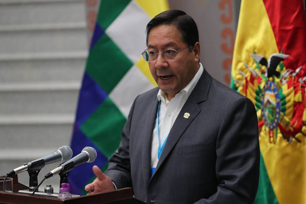 Presidente de Bolivia se solidariza con AMLO y le desea una pronta recuperación