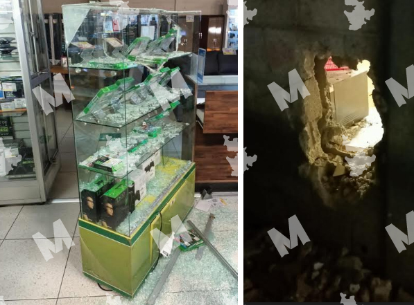 Roban más de 300 mil pesos de Elektra Amalucan en Puebla