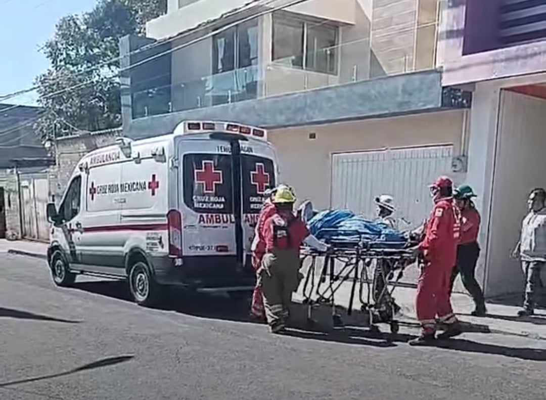 Se electrocuta trabajador de Telmex en Tehuacán 