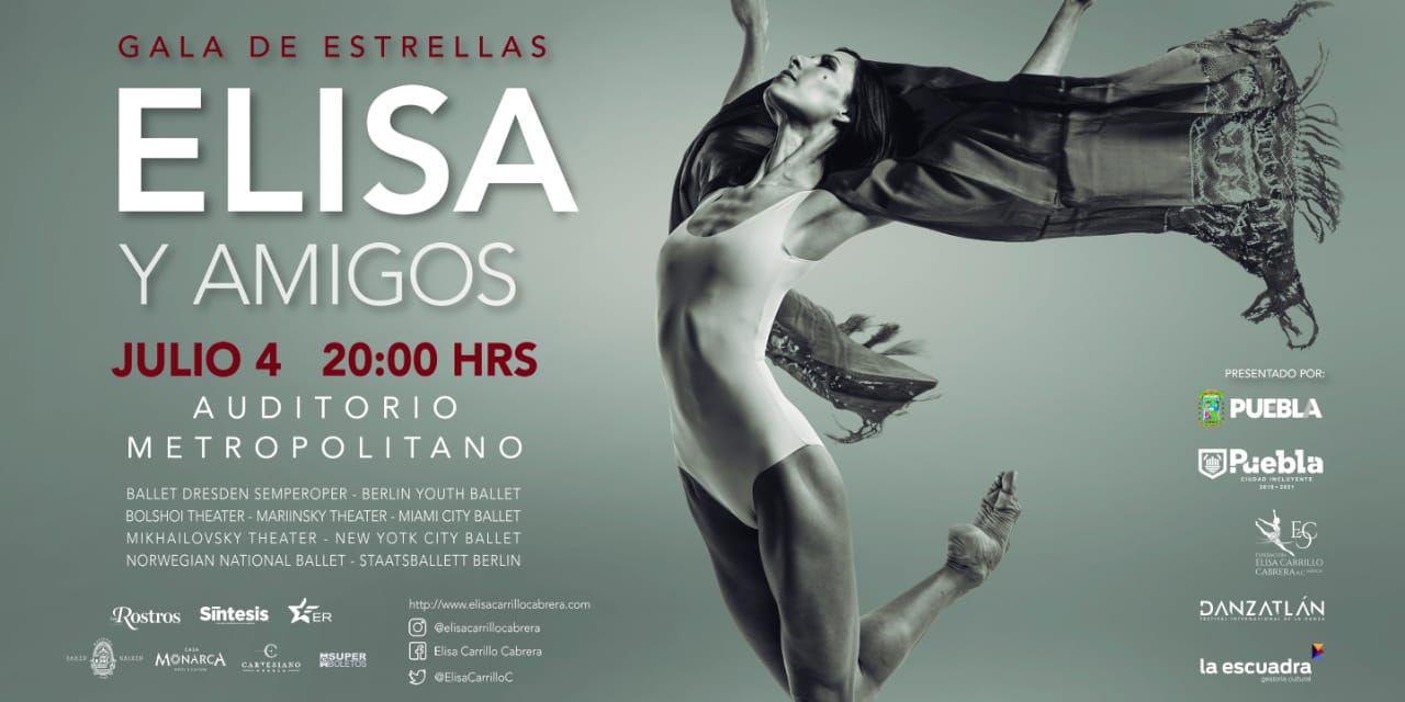 Invita Elisa Carrillo a los poblanos a su Gala de Danza 2019