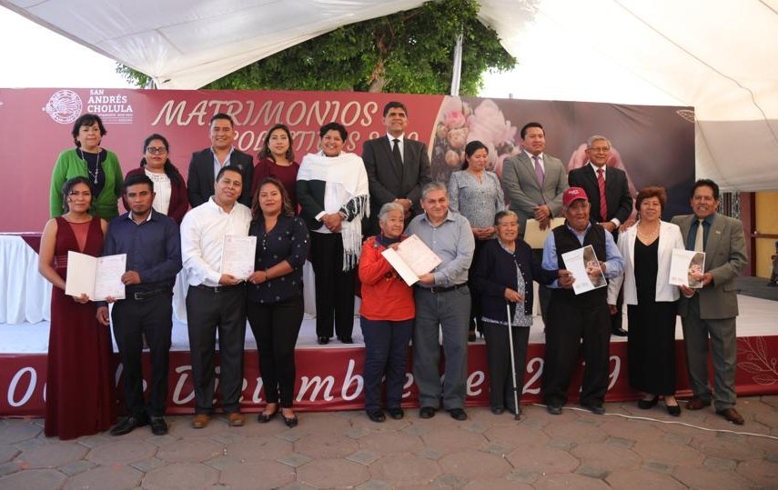 Celebra Pérez Popoca Matrimonios Colectivos 2019