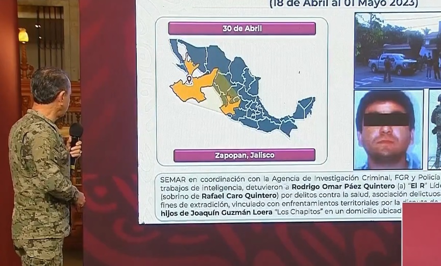 Extraditan a EU a El R, sobrino de Caro Quintero