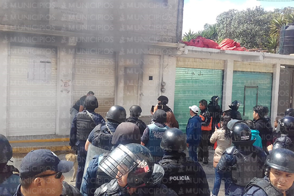 Brotes de violencia en Puebla durante conteo de votos