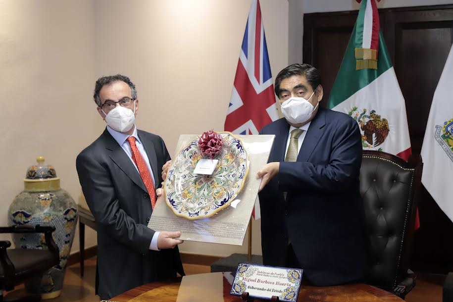 Puebla construye con Reino Unido una Agenda de Colaboración