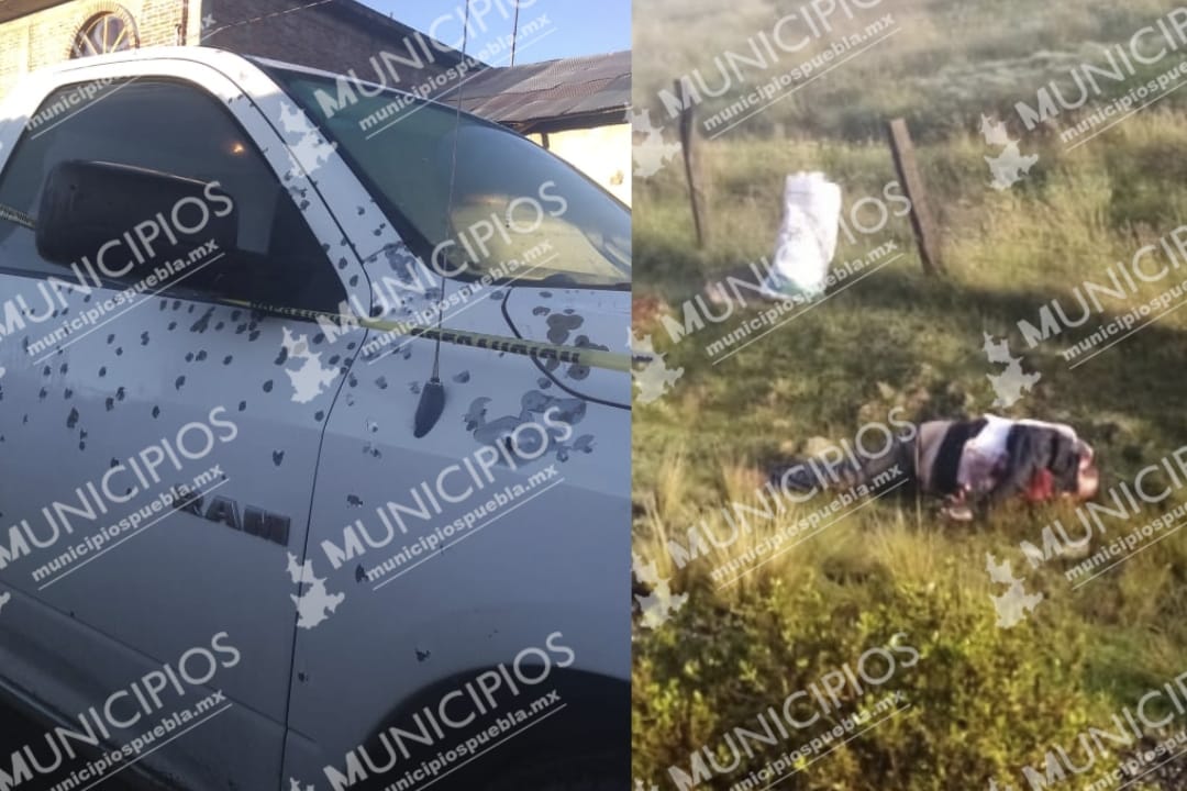 Por emboscada en Chignahuapan ya suman 3 víctimas mortales