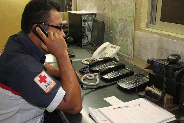 A pesar de huachicoleros la Cruz Roja mantiene servicios en Texmelucan