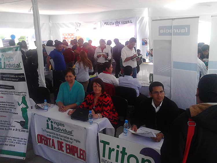Ofertan 800 plazas en primer Feria del Empleo en Texmelucan