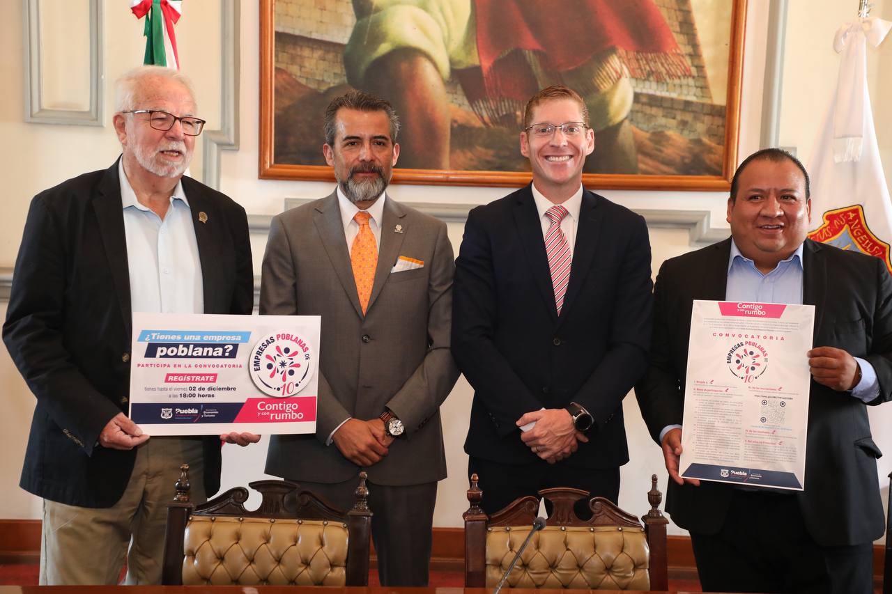 Comuna reconocerá a negocios con el distintivo Empresas Poblanas de 10