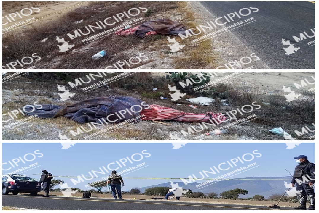 A orilla de carretera, tiran a persona sin vida en Cañada Morelos