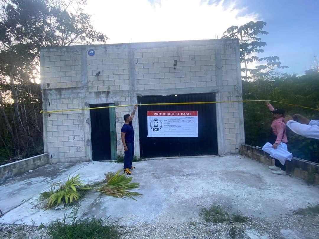 Encuentran crematorio clandestino con restos humanos en Cancún