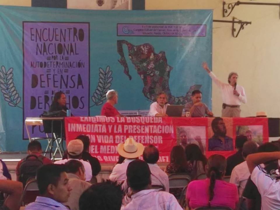 Celebran encuentro nacional por la defensa de pueblos indígenas