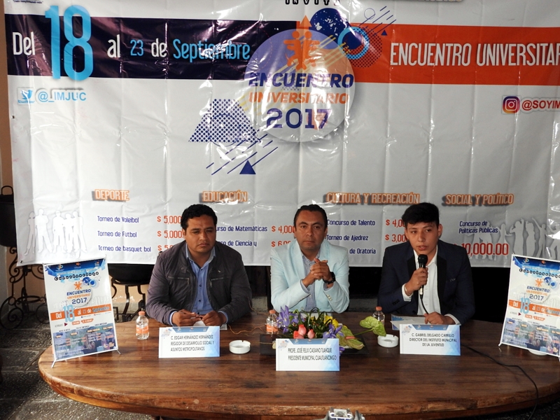 Convocan a participar en Encuentro Universitario de Cuautlancingo