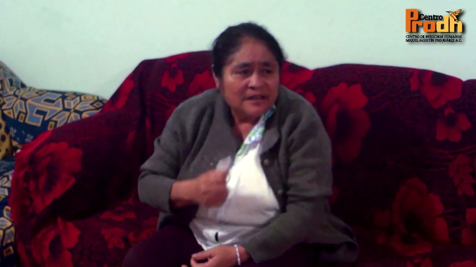 Difunden entrevista a Enedina Rosas durante arraigo domiciliario