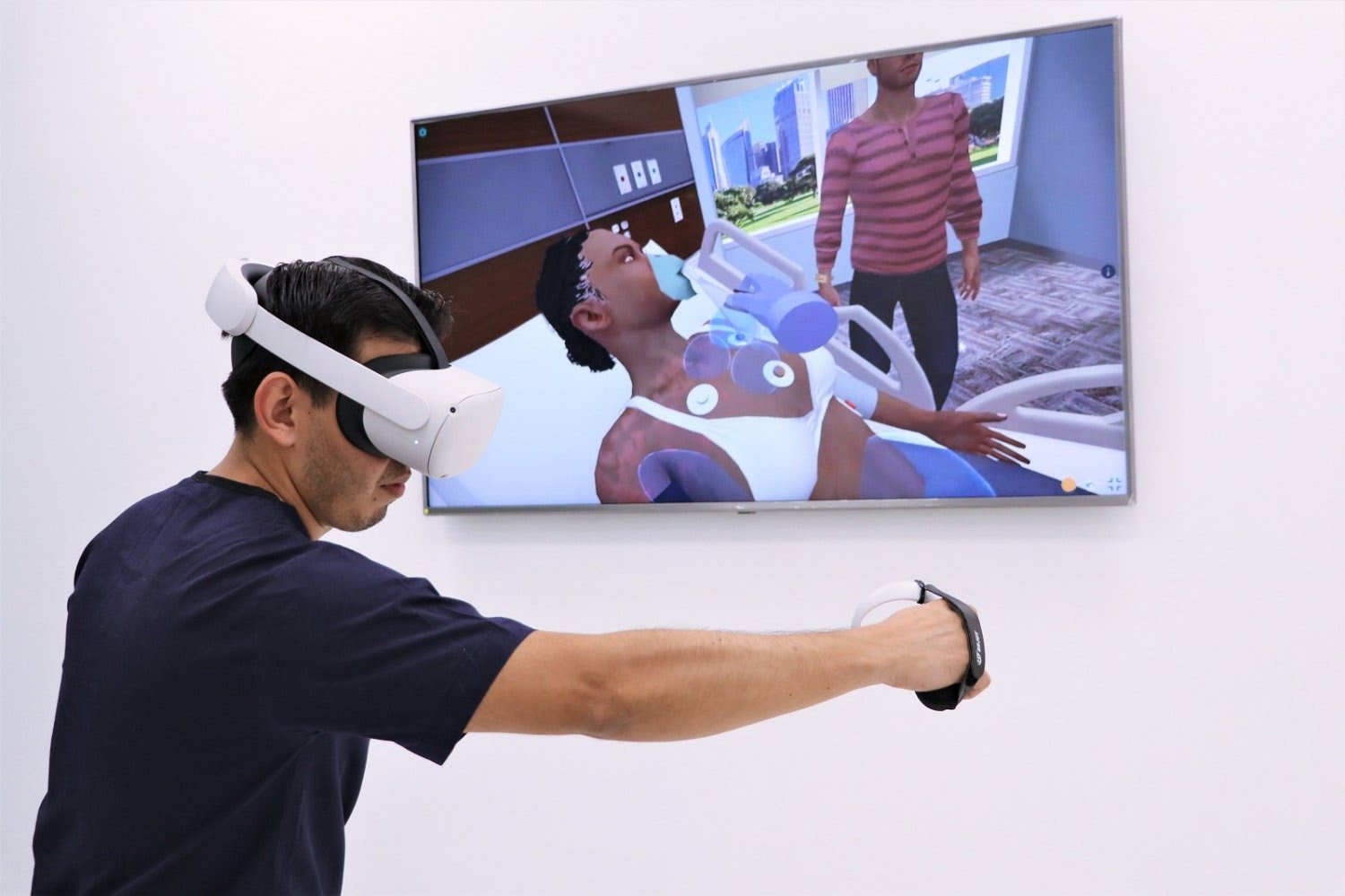Resaltan uso de realidad virtual en la formación de profesionales de la enfermería