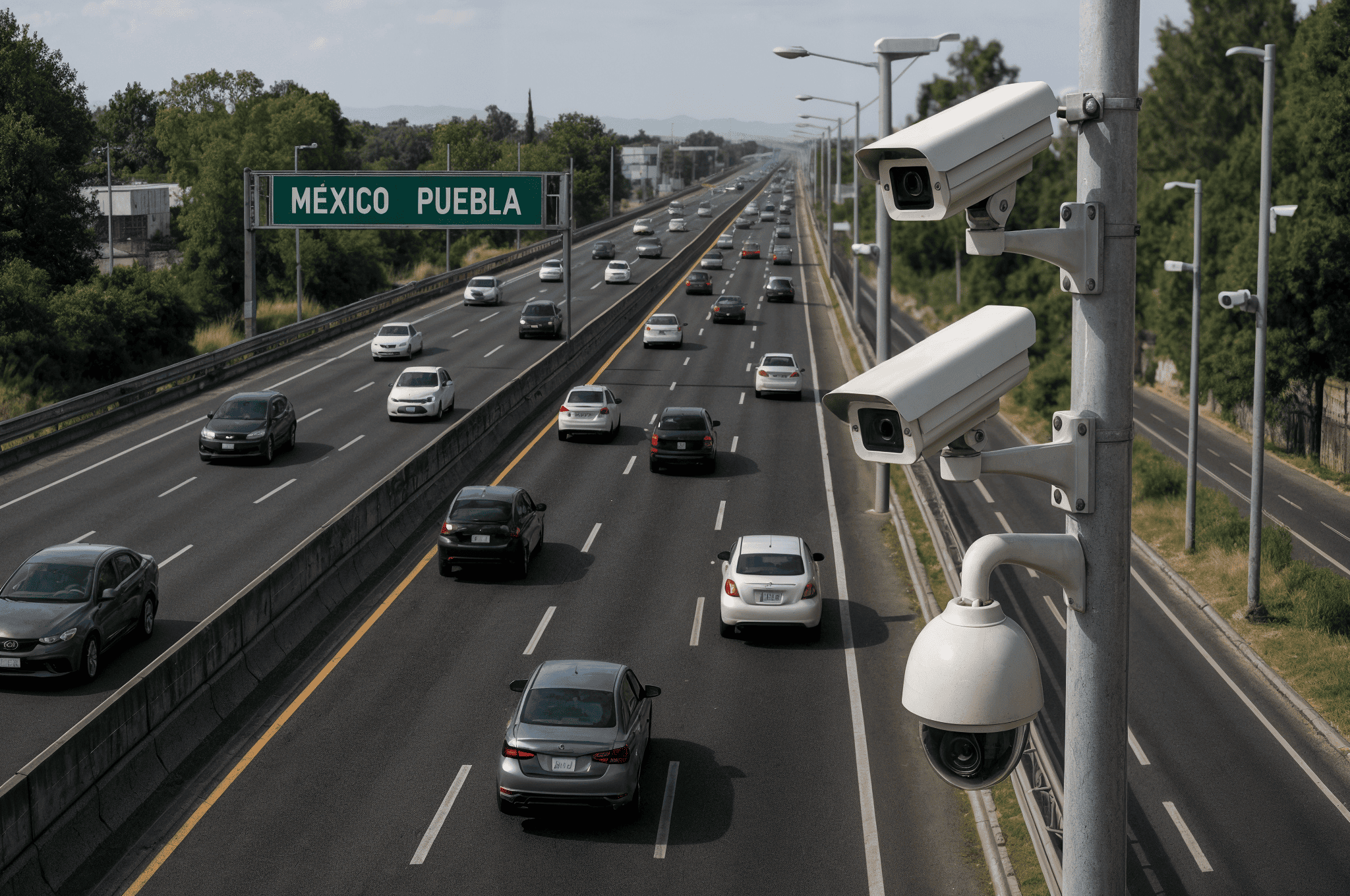 Capufe autorizará la instalación de 218 cámaras en la autopista México-Puebla