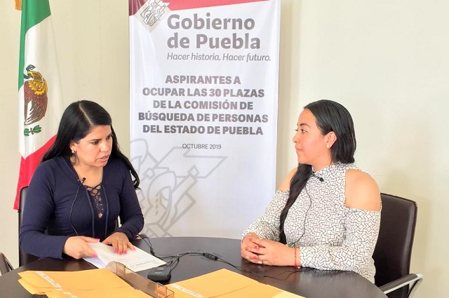 Entrevistan a aspirantes de la Comisión de Búsqueda de Personas