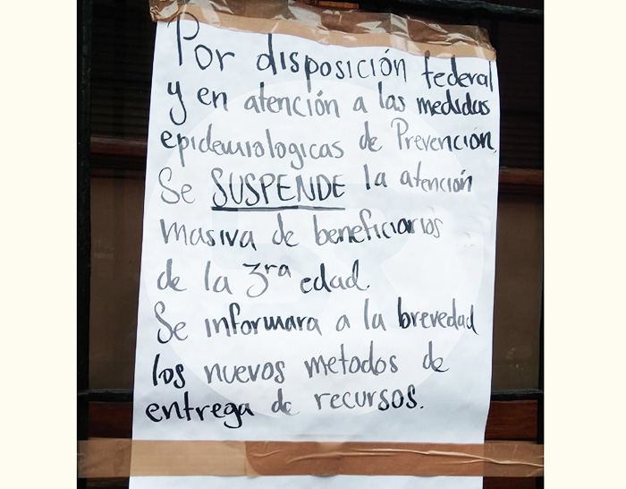 Dejan plantados a abuelitos con apoyos federales en Puebla