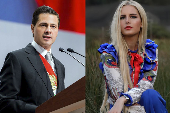 Con peluca y disfrazados Peña Nieto y su novia se pasean