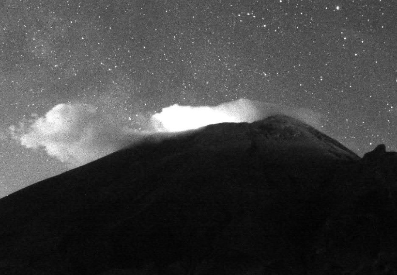 Popocatépetl registra 31 exhalaciones en 24 horas