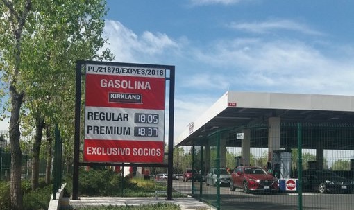 Vende Costco en Puebla gasolina de 18.05 el litro