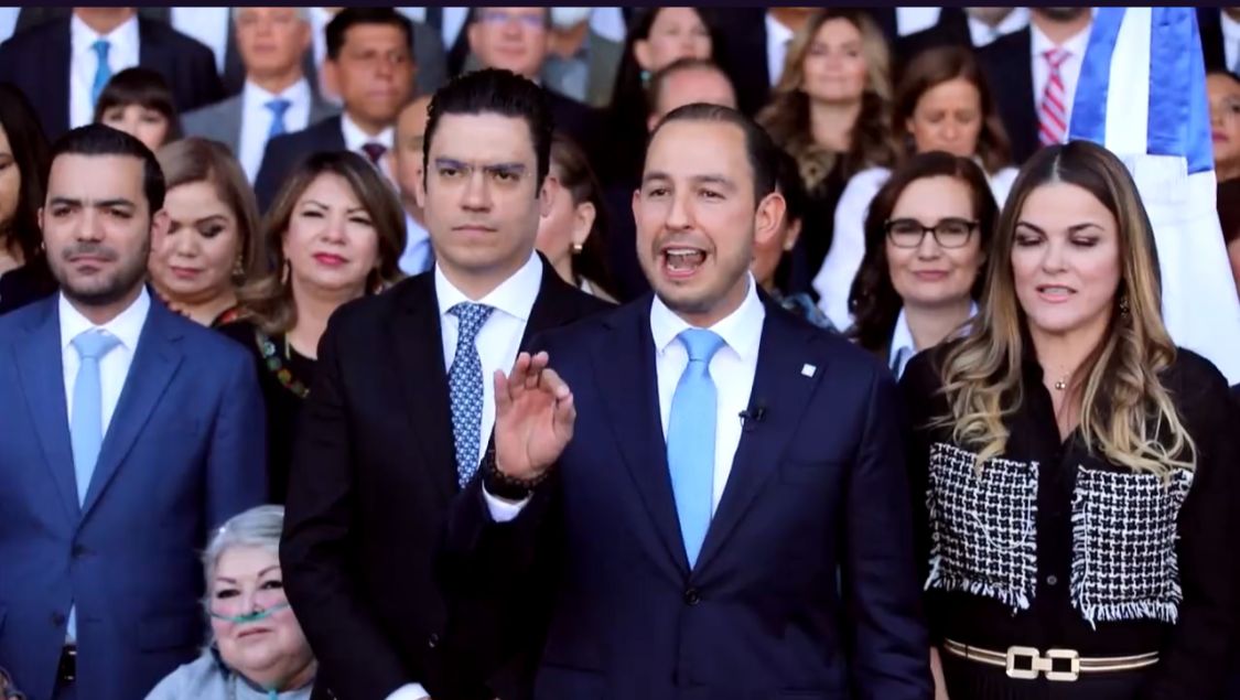 Marko Cortés defendió que la coalición legislativa es para cuidar a México