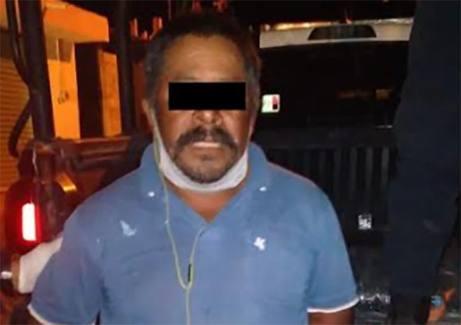 Le encuentran escopeta tras detenerlo por golpear a su esposa  en Tehuacán