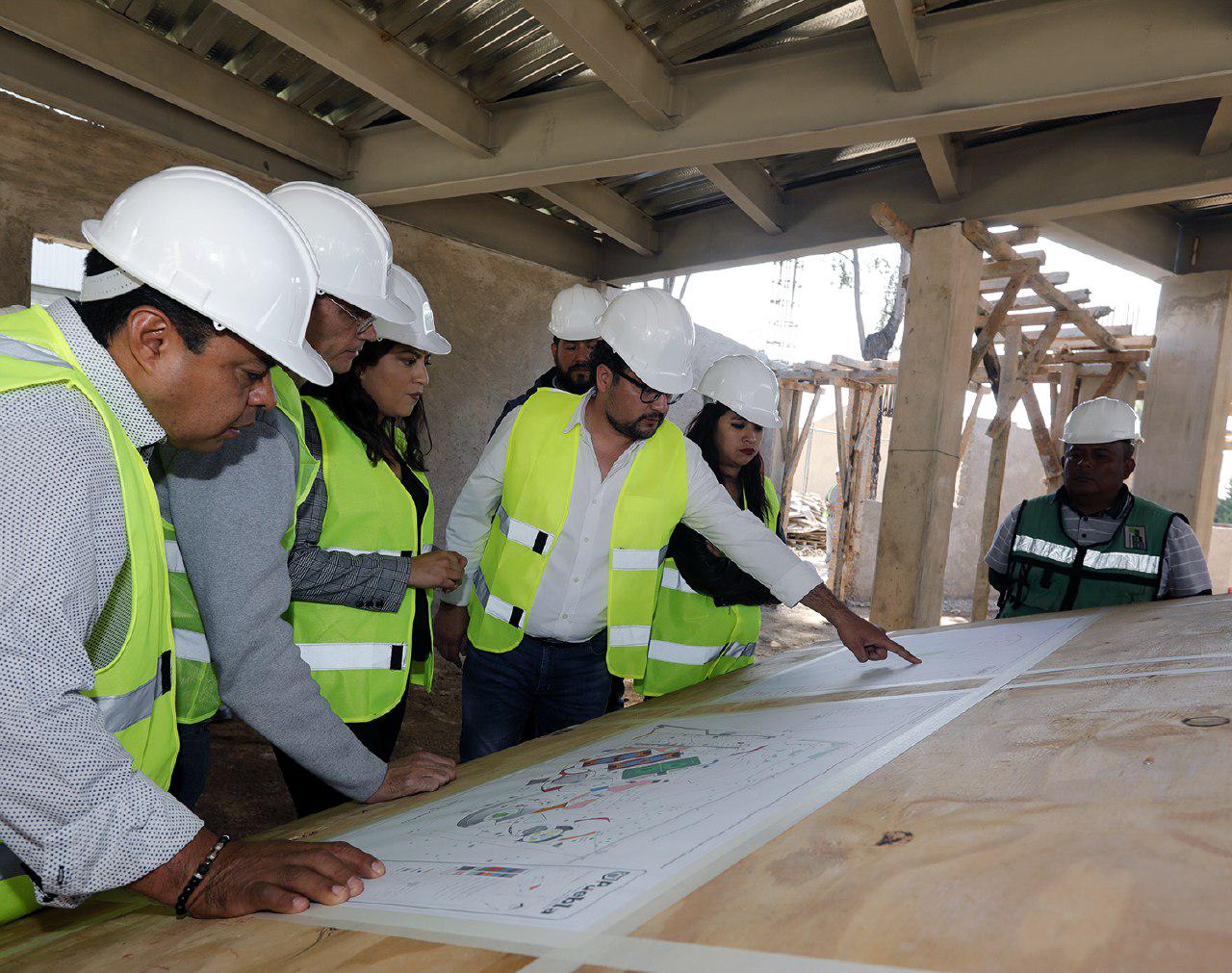Continúa construcción del Parque Biblioteca Gilberto Bosques Saldívar