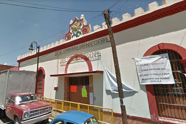 Exigen a SEP reconstrucción de primaria en San Pedro Cholula 