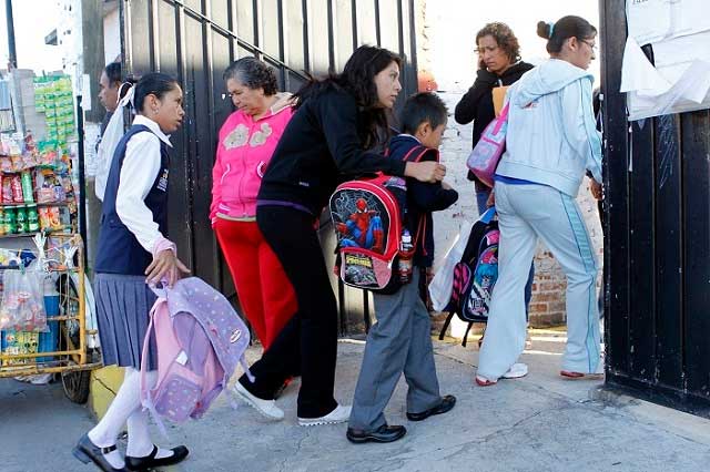 Este lunes 8 de enero, primer día de clases tras periodo vacacional
