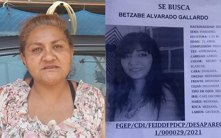 Policías reguardan a familia de Esmeralda, del colectivo Voz de los Desaparecidos