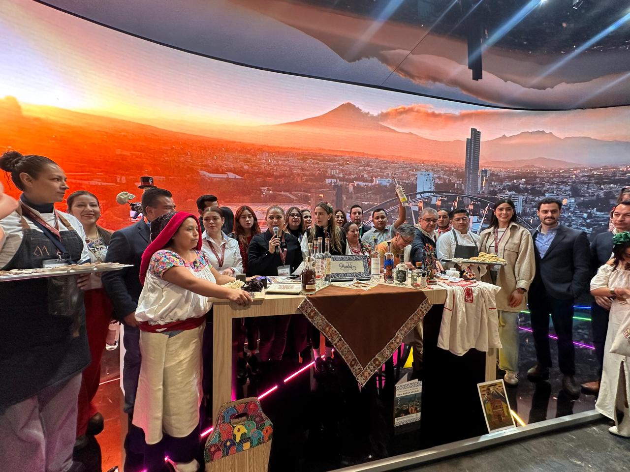 Promociona Gobierno de la Ciudad a Puebla en FITUR