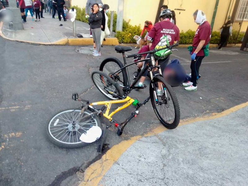 Detienen a dos personas por atropellar a 12 peregrinos en Coyoacán