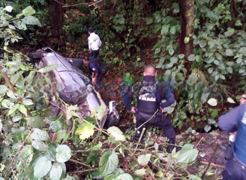 Estadounidense resulta lesionada en accidente carretero en Yaonáhuac