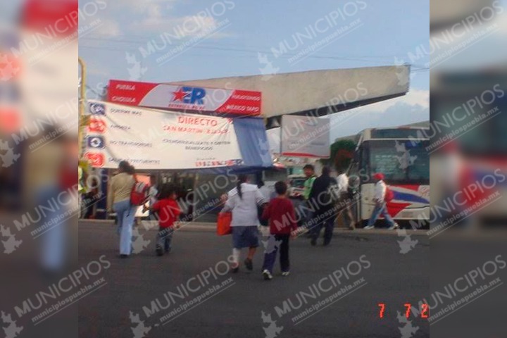 Roban 100 mil pesos de estación de Estrella Roja en Texmelucan