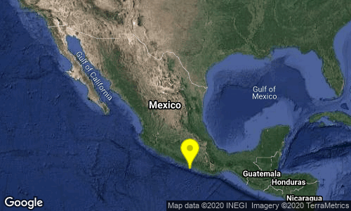 Se registra sismo de 4.2 en San Marcos, Guerrero esta noche