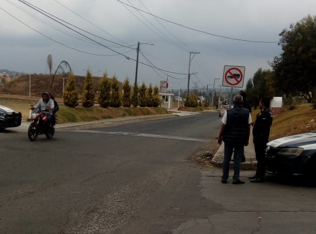 Desalojan unidad habitacional de Texmelucan por línea de gas