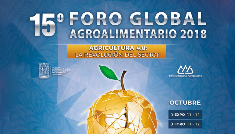 Puebla, sede del Foro Global Agroalimentario 2018