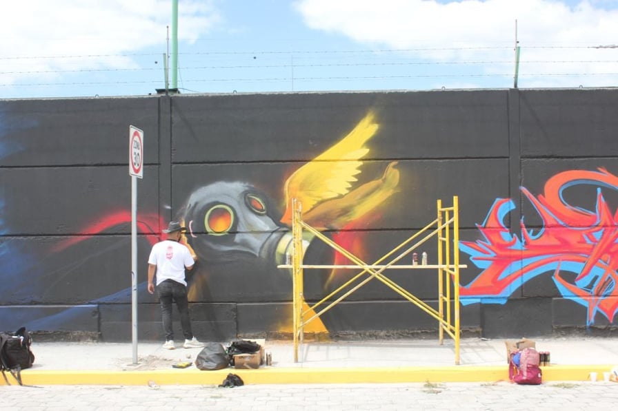 Más de 80 artistas del grafiti se reunieron en el Meeting of Styles de Tehuacán